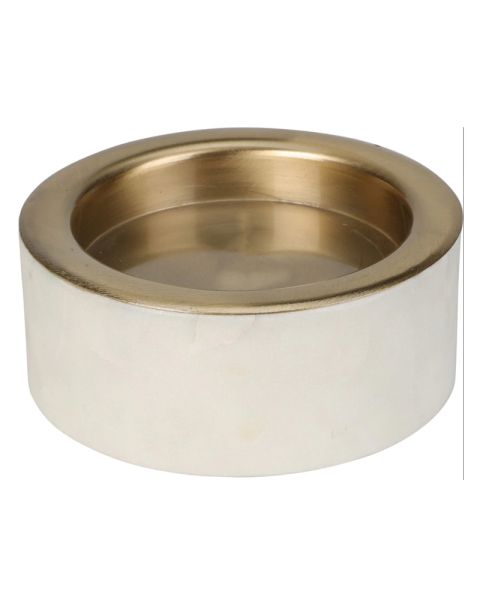 Excellent Houseware Marble Candle Holder White 10 x 4 cm Excellent Houseware Marble Candle Holder White 10 x 4 cm