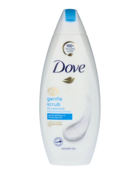 Dove Gentle Scrub With Exfoliating Minerals Shower Gel Dove Gentle Scrub With Exfoliating Minerals Shower Gel