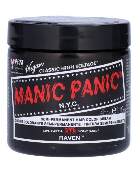 Manic Panic Semi-Permanent Color Cream Raven