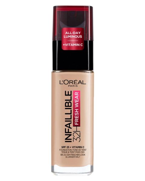 L'oréal Paris Infaillible 32H Fresh Wear Liquid Foundation - 110 Rose Vanilla