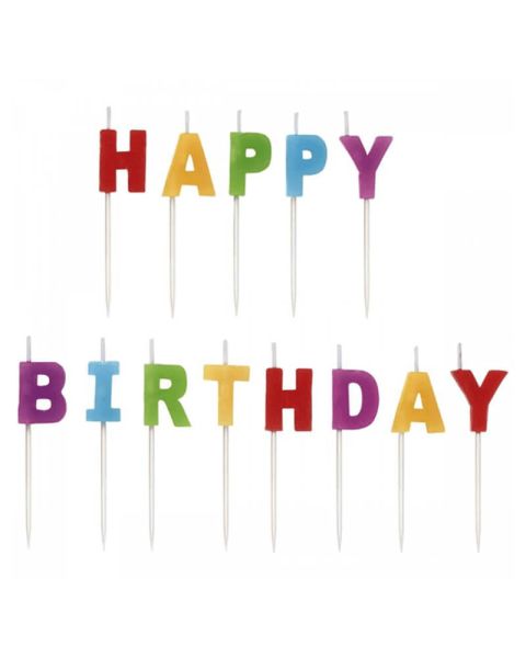 Price's Novelty Candles Happy Birthday Price's Novelty Candles Happy Birthday