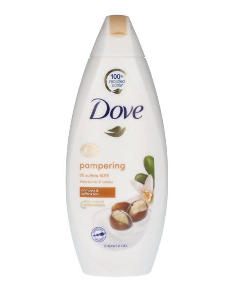 Dove Pampering Shea Butter & Vanilla Shower Gel Dove Pampering Shea Butter & Vanilla Shower Gel