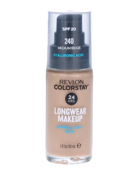 Revlon Colorstay Foundation Long Wear Makeup Normal/Dry Skin Medium Beige