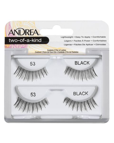 Andrea Two-Of-A-Kind Lashes Black 53 Andrea Two-Of-A-Kind Lashes Black 53