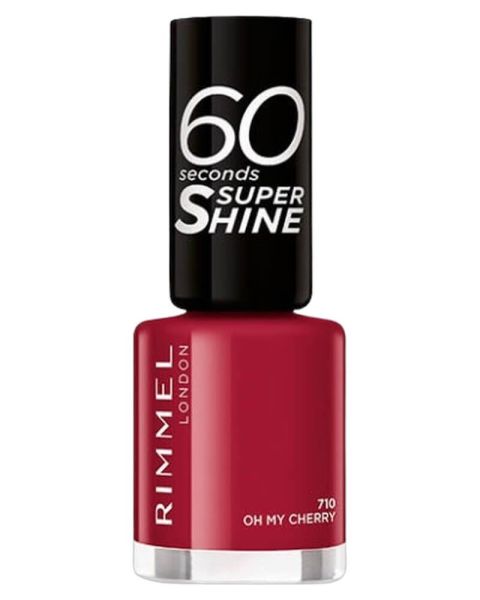Rimmel 60 Seconds Super Shine Nail Polish 710 Oh My Cherry Rimmel 60 Seconds Super Shine Nail Polish 710 Oh My Cherry
