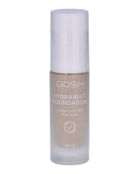 Gosh Hydramatt Foundation Combination Skin Peau Mixte 002N  Very Light
