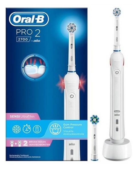Oral B Braun Pro 2 2500 Elektrische Zahnbürste