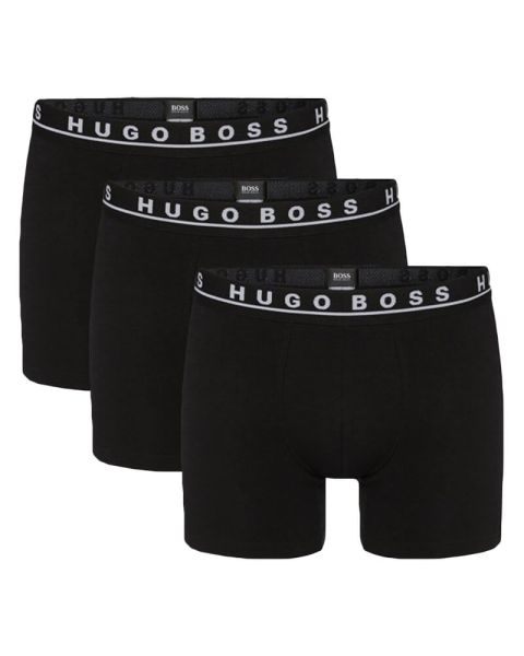 Hugo Boss 3er-Pack Boxer Shorts schwarz (Gr. S)
